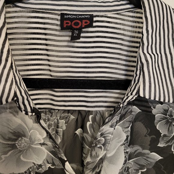 Simon Chang Dress Top - Picture 4 of 5